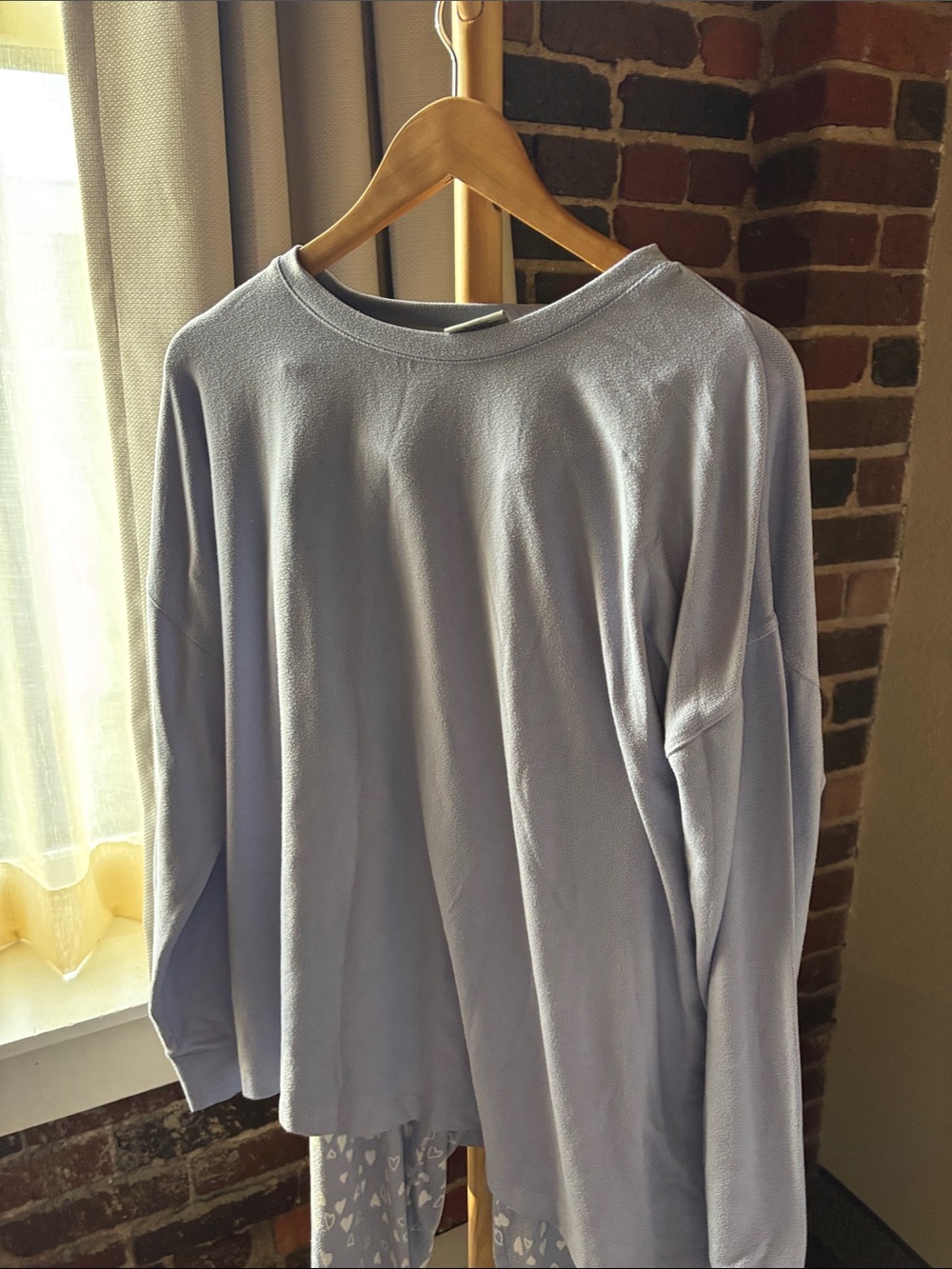Wonderly Pajama Set Light Blue 2XL - Picture 2 of 6